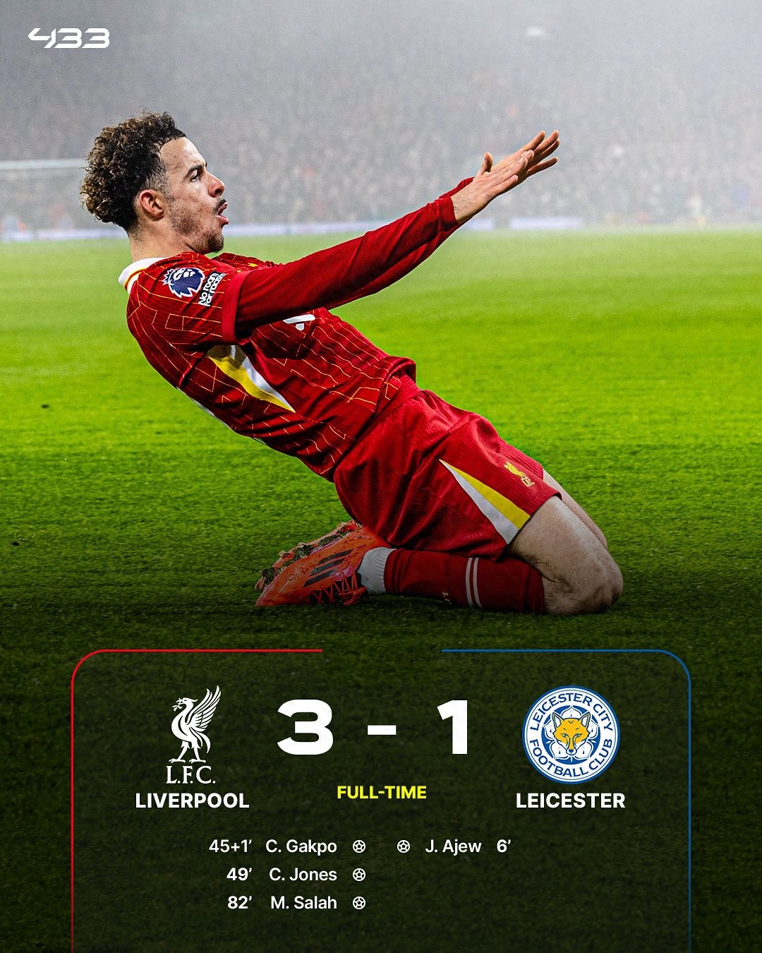 关于利物浦绝平富勒姆，卫冕冠军连续轮不胜的信息